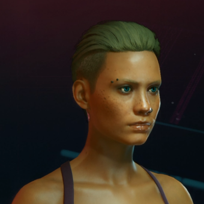 Cyberpunk 2077 Female Hairstyle 04