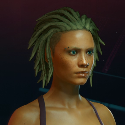 Cyberpunk 2077 Female Hairstyle 02