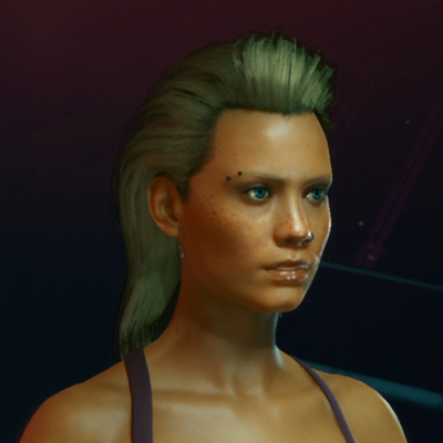Cyberpunk 2077 Female Hairstyle 03