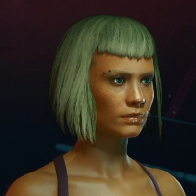Cyberpunk 2077 Female Hairstyle 06