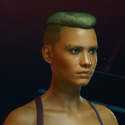 Cyberpunk 2077 Female Hairstyle 08