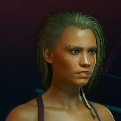 Cyberpunk 2077 Female Hairstyle 11