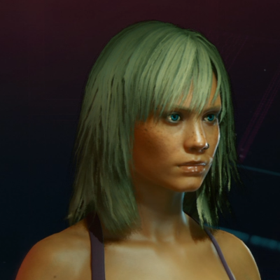 Cyberpunk 2077 Female Hairstyle 16