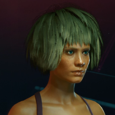 Cyberpunk 2077 Female Hairstyle 17