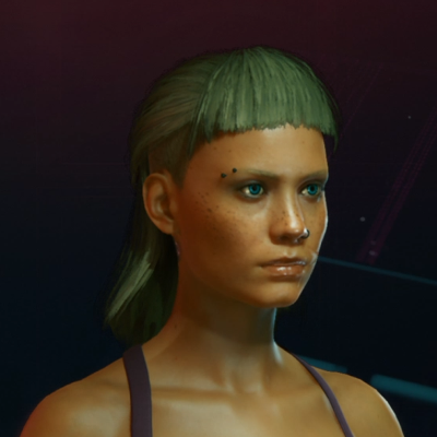 Cyberpunk 2077 Female Hairstyle 19