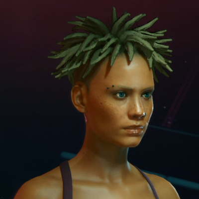 Cyberpunk 2077 Female Hairstyle 23