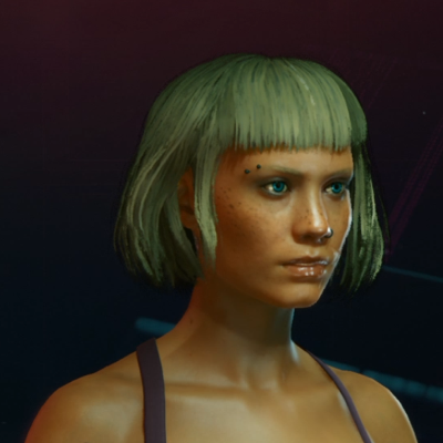 Cyberpunk 2077 Female Hairstyle 24