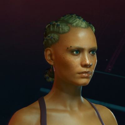 Cyberpunk 2077 Female Hairstyle 25