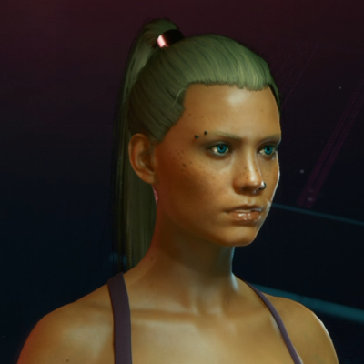 Cyberpunk 2077 Female Hairstyle 28