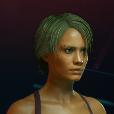 Cyberpunk 2077 Female Hairstyle 29