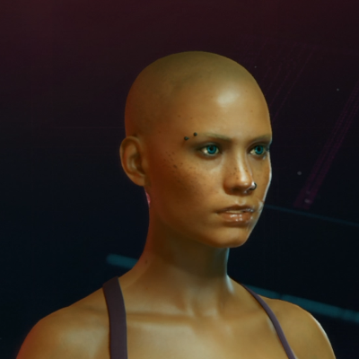 Cyberpunk 2077 Female Hairstyle 52