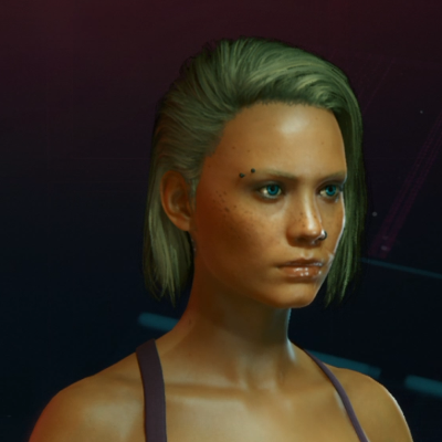 Cyberpunk 2077 Female Hairstyle 33