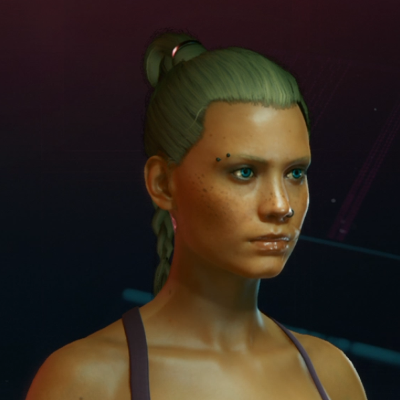 Cyberpunk 2077 Female Hairstyle 37