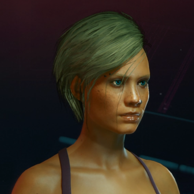 Cyberpunk 2077 Female Hairstyle 35