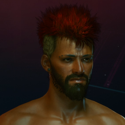 Cyberpunk 2077 Male Hairstyle 08