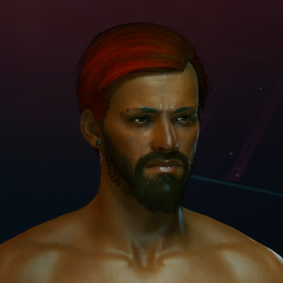 Cyberpunk 2077 Male Hairstyle 20