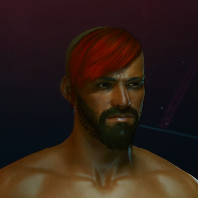 Cyberpunk 2077 Male Hairstyle 12