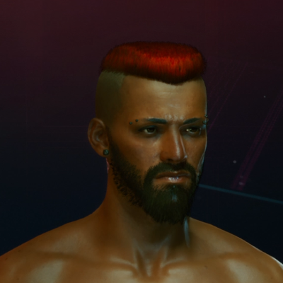Cyberpunk 2077 Male Hairstyle 06