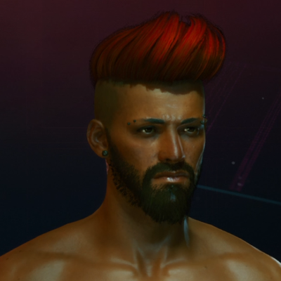 Cyberpunk 2077 Male Hairstyle 15
