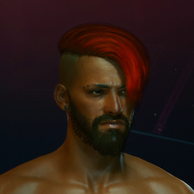 Cyberpunk 2077 Male Hairstyle 16
