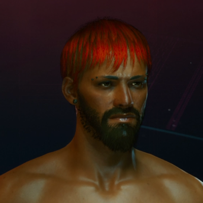 Cyberpunk 2077 Male Hairstyle 19