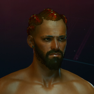 Cyberpunk 2077 Male Hairstyle 29