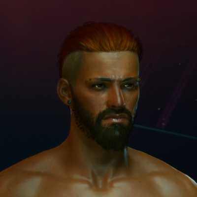 Cyberpunk 2077 Male Hairstyle 32