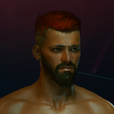 Cyberpunk 2077 Male Hairstyle 38