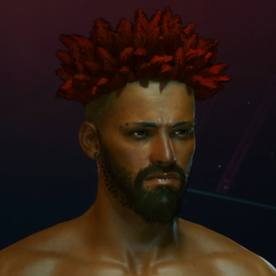 Cyberpunk 2077 Male Hairstyle 28