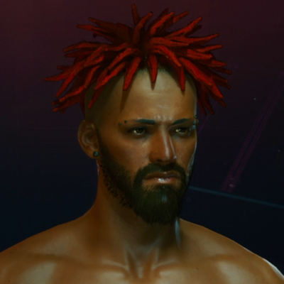 Cyberpunk 2077 Male Hairstyle 26