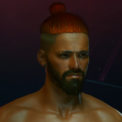 Cyberpunk 2077 Male Hairstyle 34