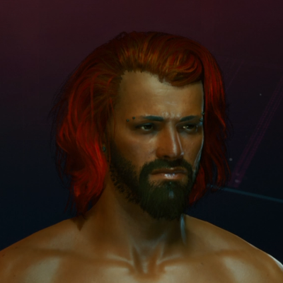 Cyberpunk 2077 Male Hairstyle 27