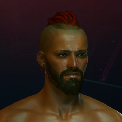 Cyberpunk 2077 Male Hairstyle 25