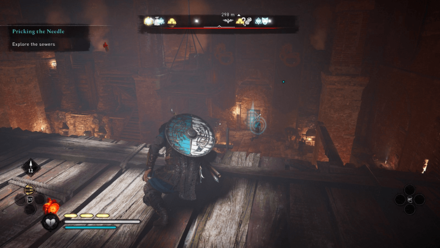 Pricking The Needle - Explore the sewers.png