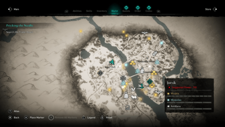 Pricking The Needle - Starting Location.png