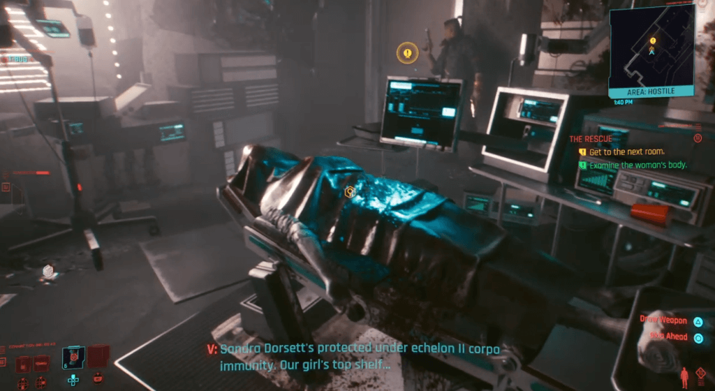 Cyberpunk 2077 The Rescue 02