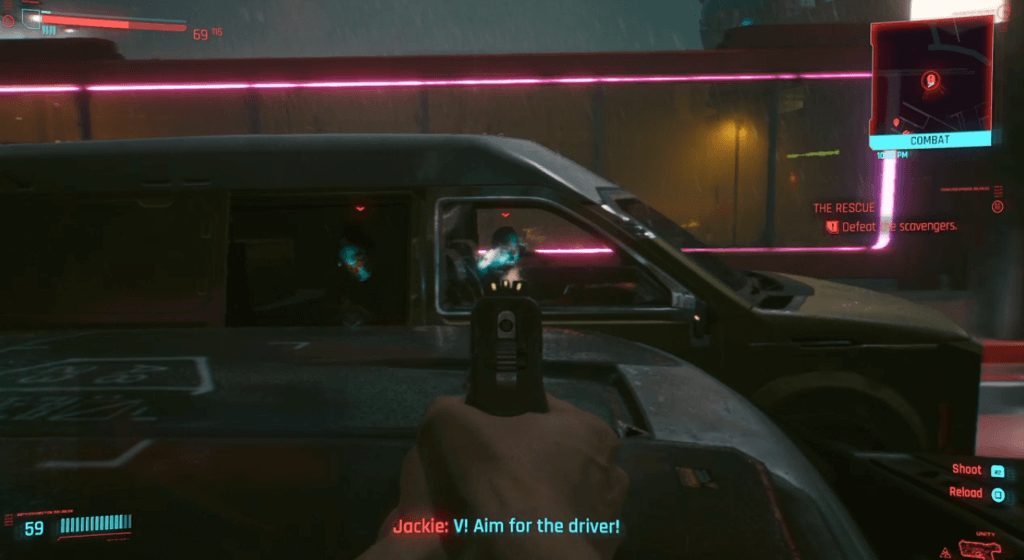 Cyberpunk 2077 The Rescue 08