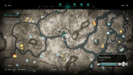 War in the North - Starting Location.png