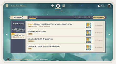 Genshin - While its Warm BEP