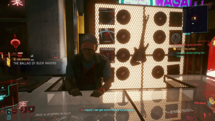 Ballad of Buck Reavers Man Selling Records