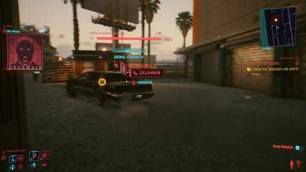 Delamain cab running away