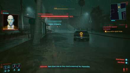 Following the divergent Delamain