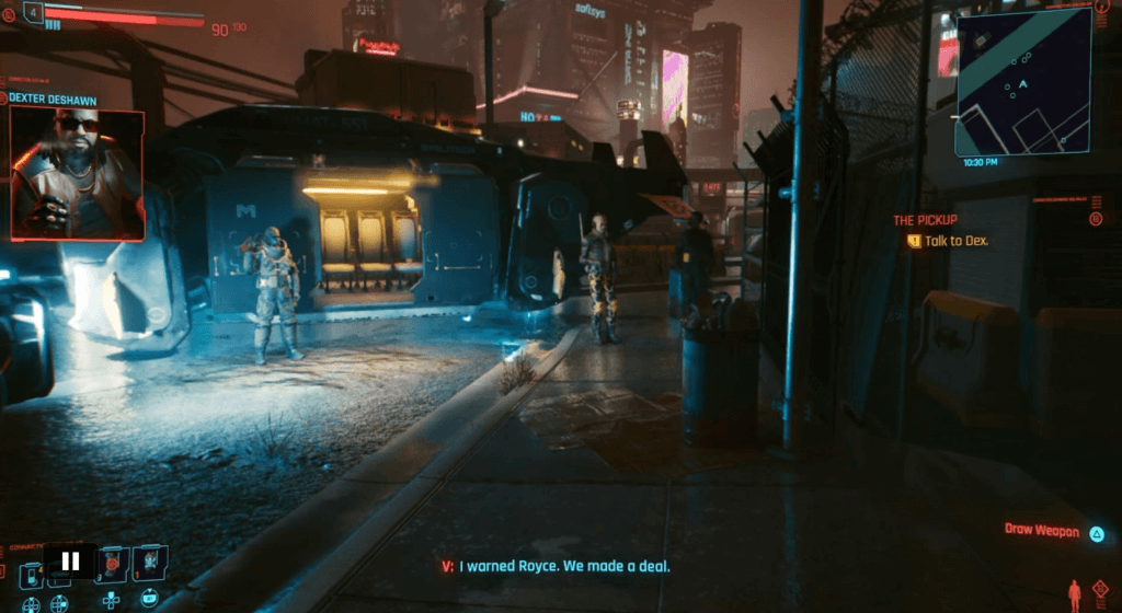 Cyberpunk 2077 The Pickup 09