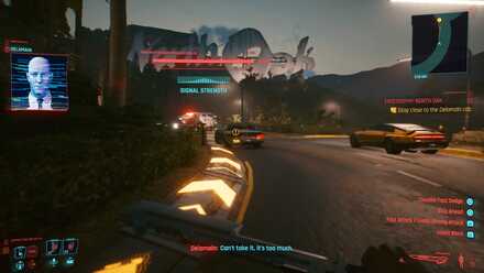 Following the divergent Delamain