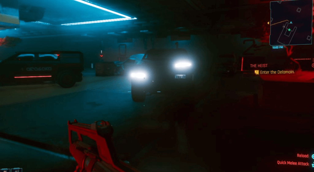 Cyberpunk 2077 The Heist 09