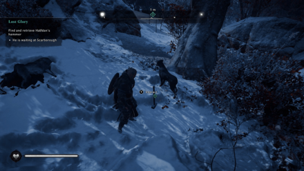 Lost Glory - Find and retrieve Halfdan