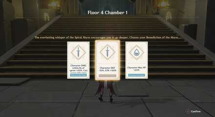 Genshin - Spiral Abyss Floor 4 - ATK Buff