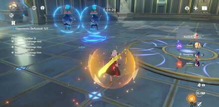 Genshin - Spiral Abyss Floor 4 - Use Cryo or Electro