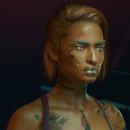 CP 2077 - Female Character Example