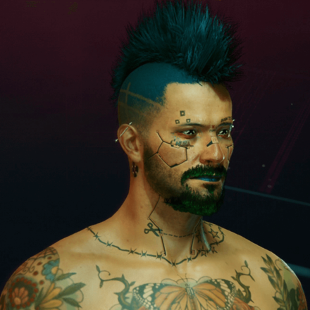 CP 2077 - Male Character Example